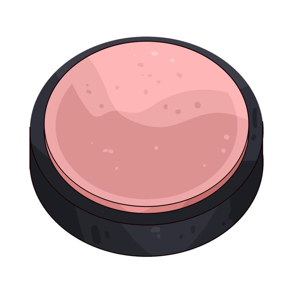 Illustration of blush on vector