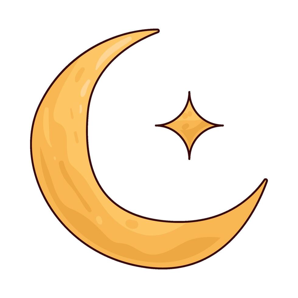 Illustration of Laylatul Qadr Night vector