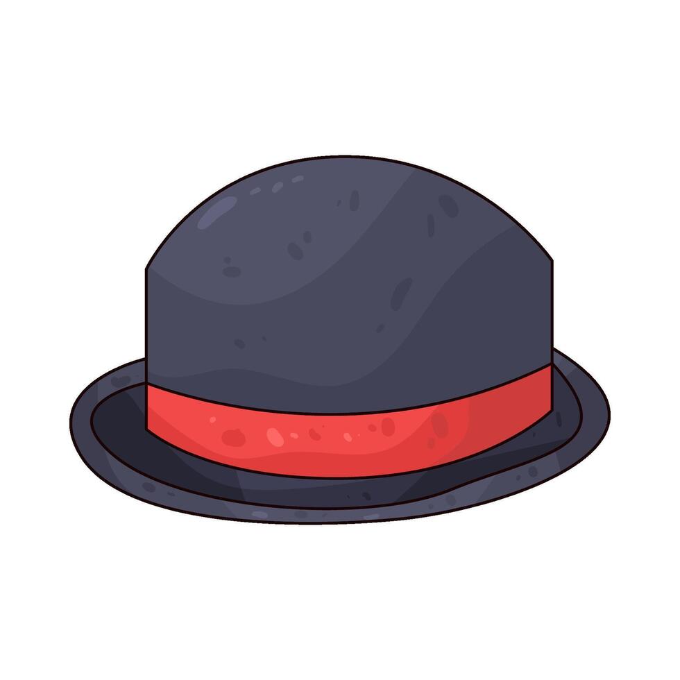 Illustration of barber hat vector
