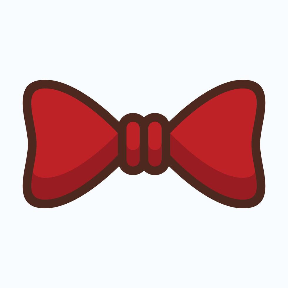 Christmas ribbon bow icons of color design vector