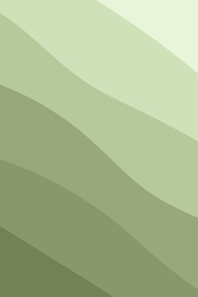 Abstract green waves background template. Seamless background. vector