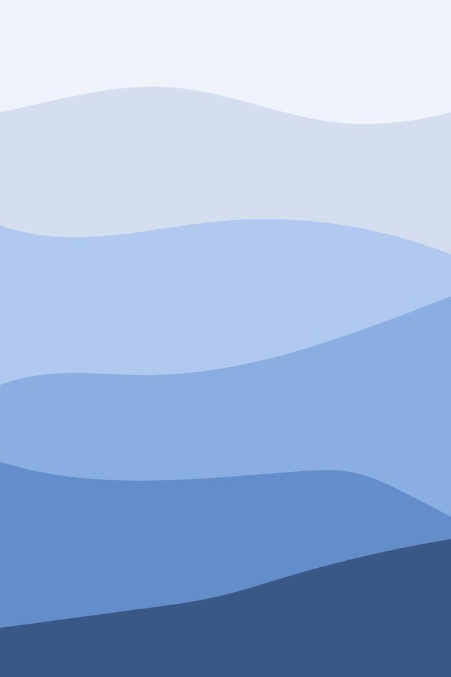 Abstract blue waves background template. Seamless background. vector