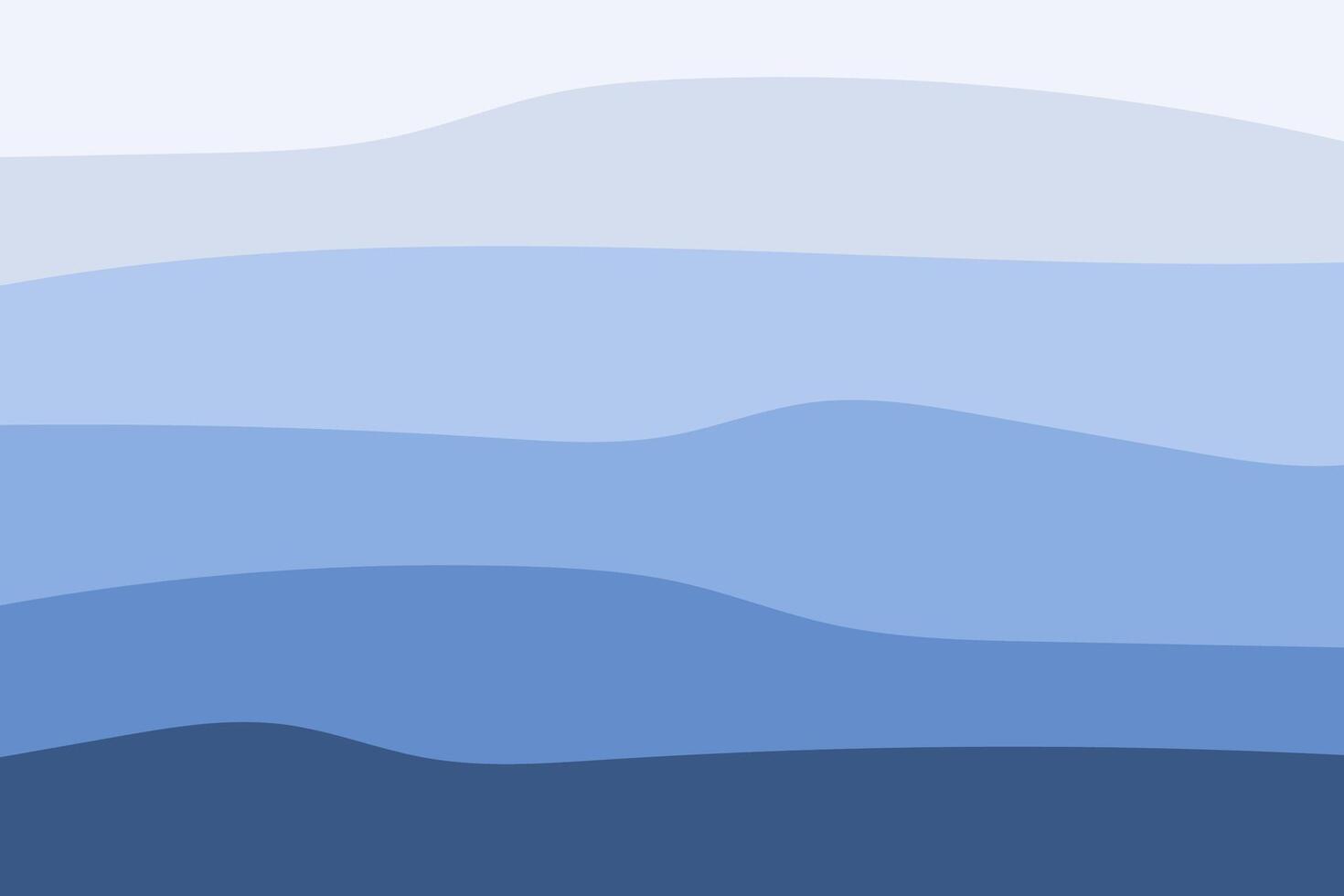 Seamless blue waves background template. Abstract background. vector