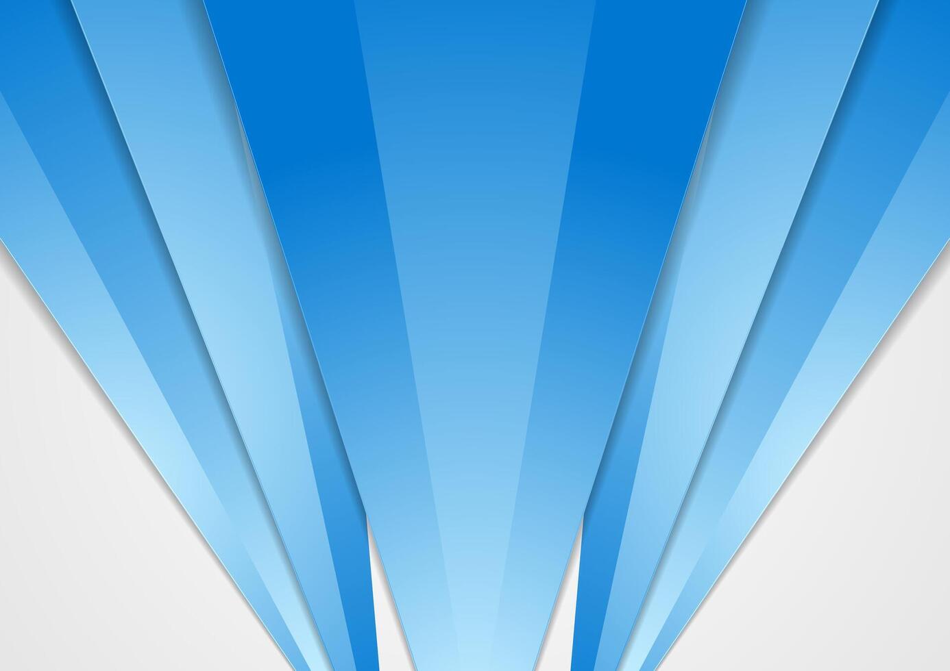 Bright blue tech abstract background vector