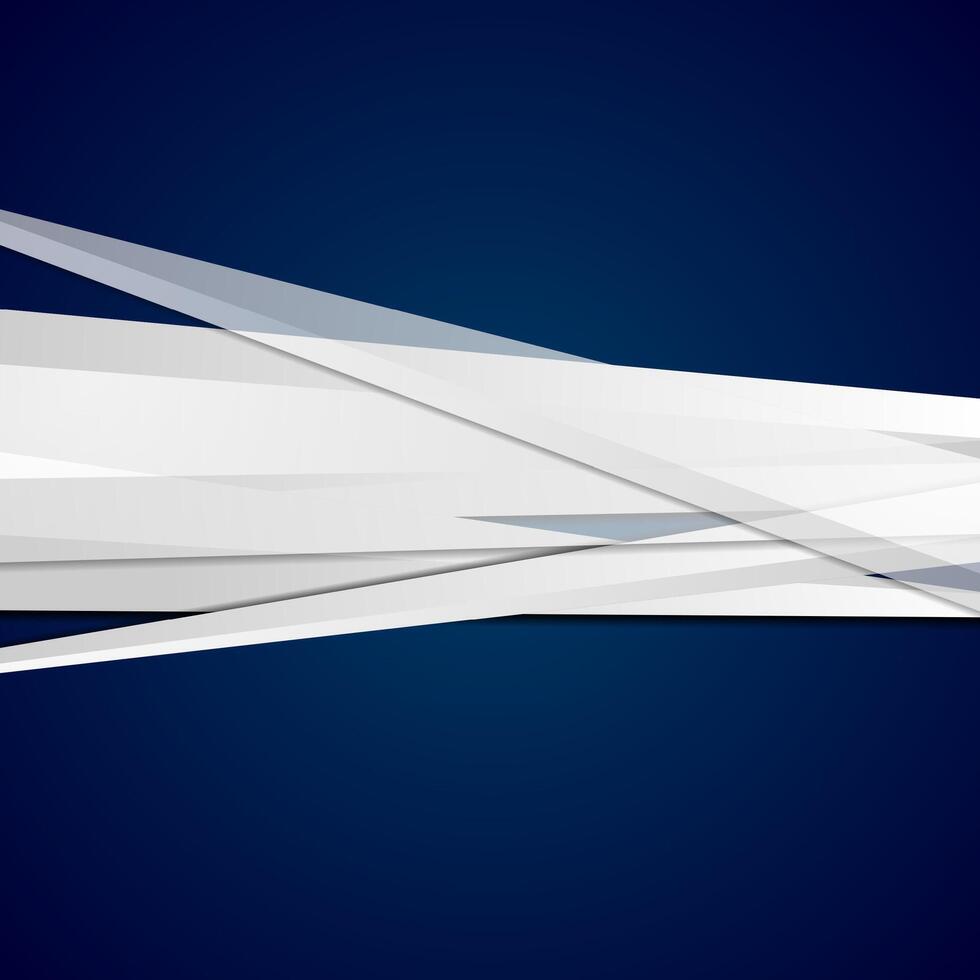 Abstract dark corporate stripes background vector