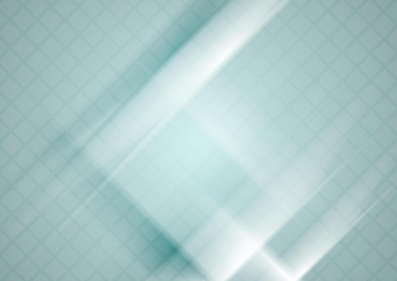 Blue tech geometric background with squares texture vector