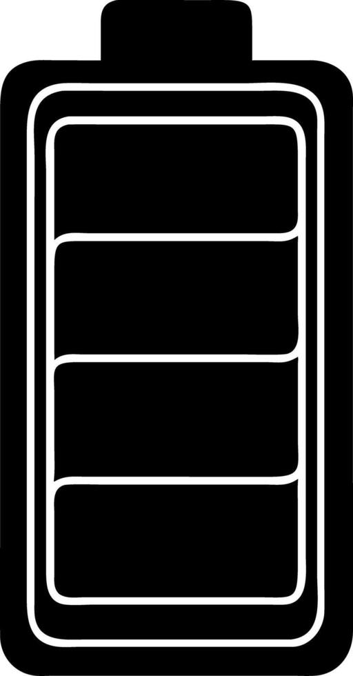 Battery Full Charge Symbol for Energy and Technology Concepts vector