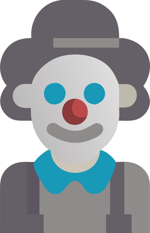 Colorful Clown Illustration for Entertainment and Event Design vector