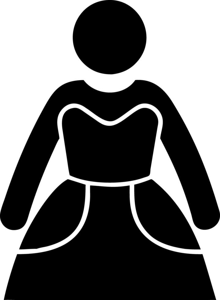 Female Fashion Silhouette for Apparel and Design Use vector