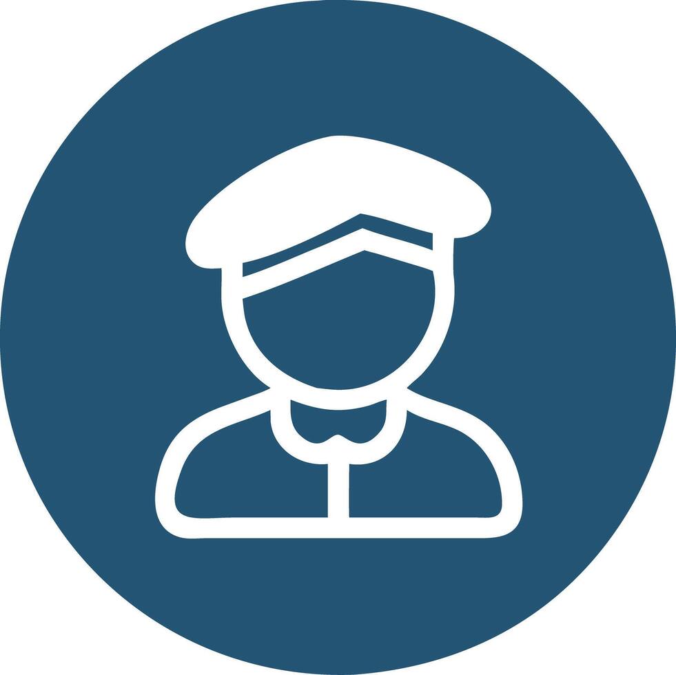 Pilot Illustration for Aviation and Travel Design Usage vector
