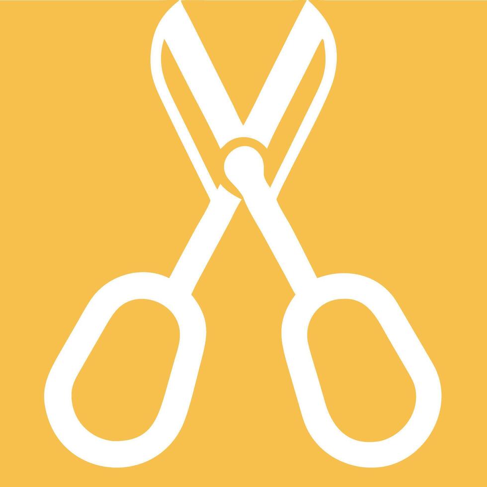 Scissors Design for Creative Graphic and Craft Applications vector