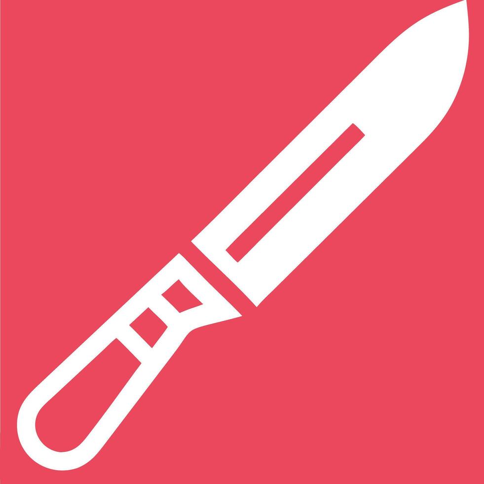 Surgical Scalpel for Medical and Healthcare Graphics Design vector