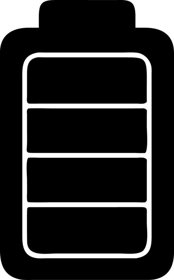 Full Battery Energy Charge and Power Symbol for Technology and Electronics vector