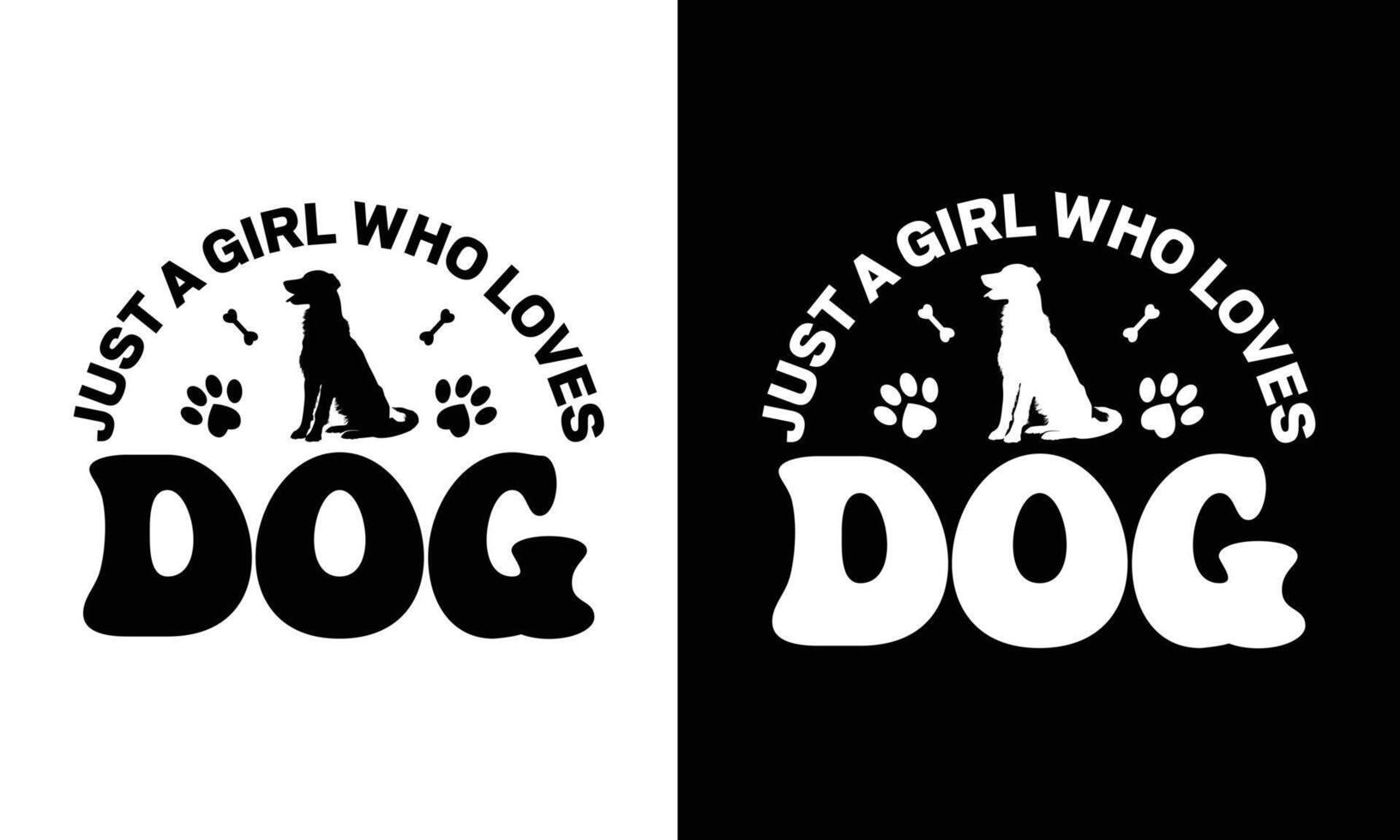 Dog Tshirt Design Animal Lover vector
