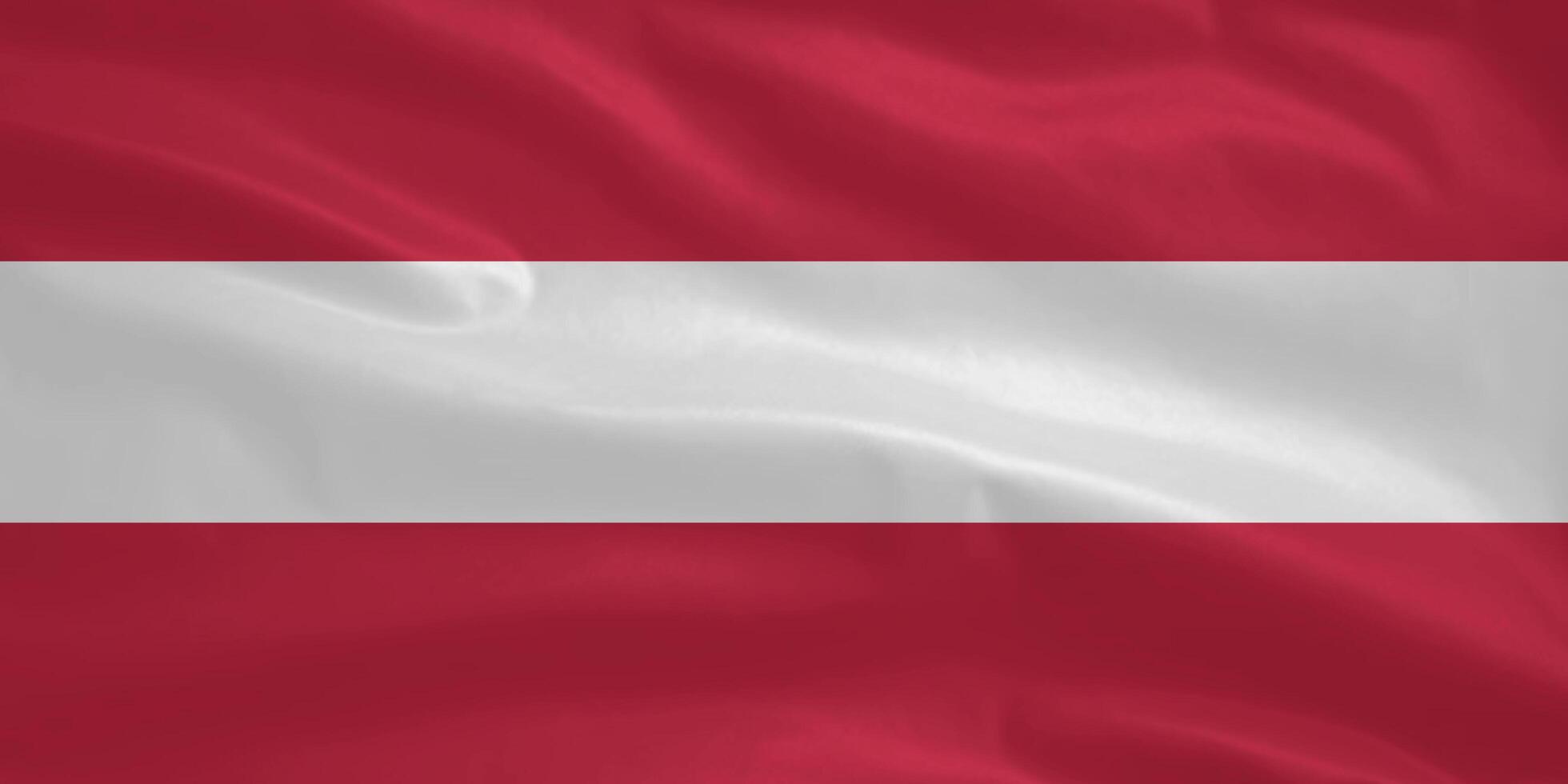 Austria Flag Waving Close Up photo