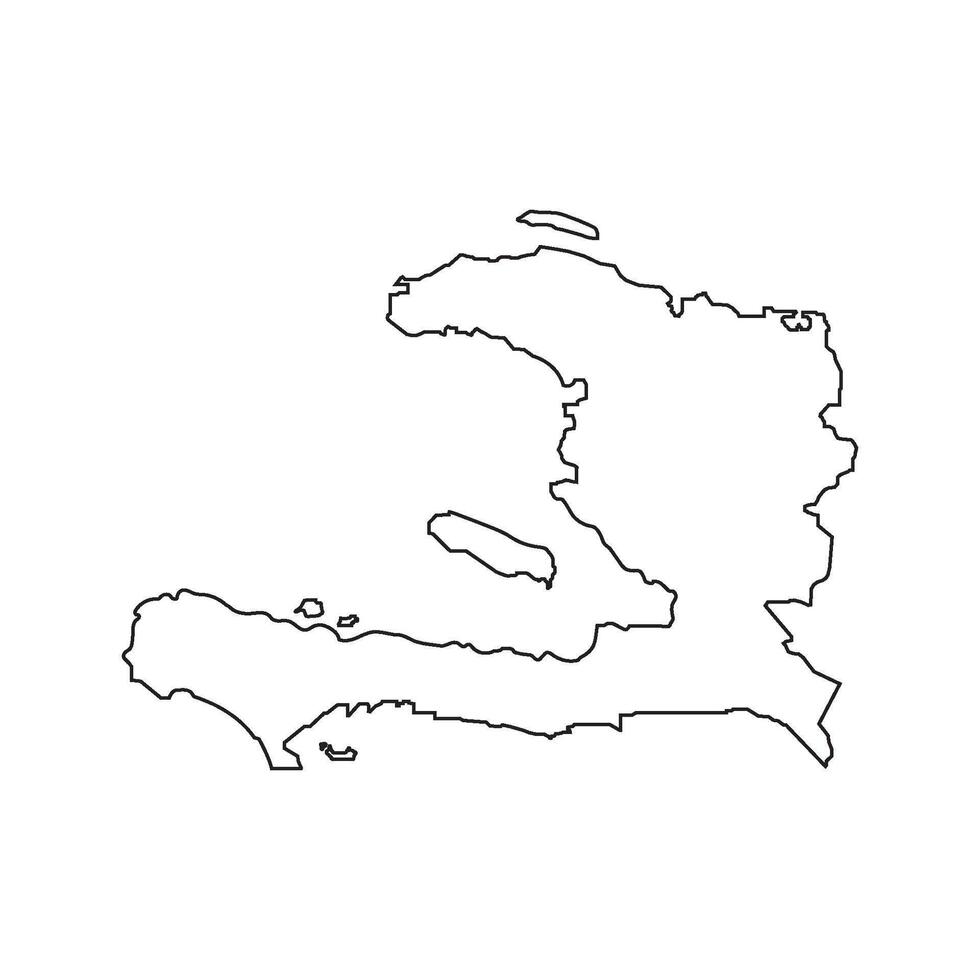Havana map coloring page vector