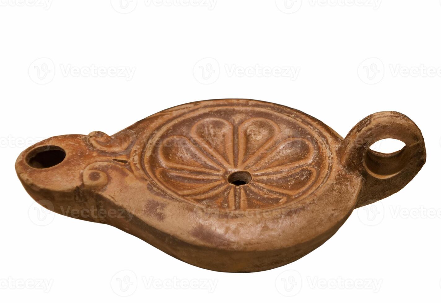 lamp, olive, antique, old, handicraft, background, white, isolat photo