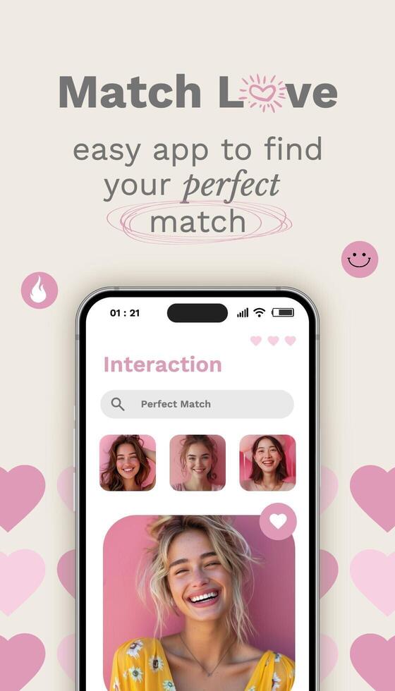 Dating Apps Business Card Template