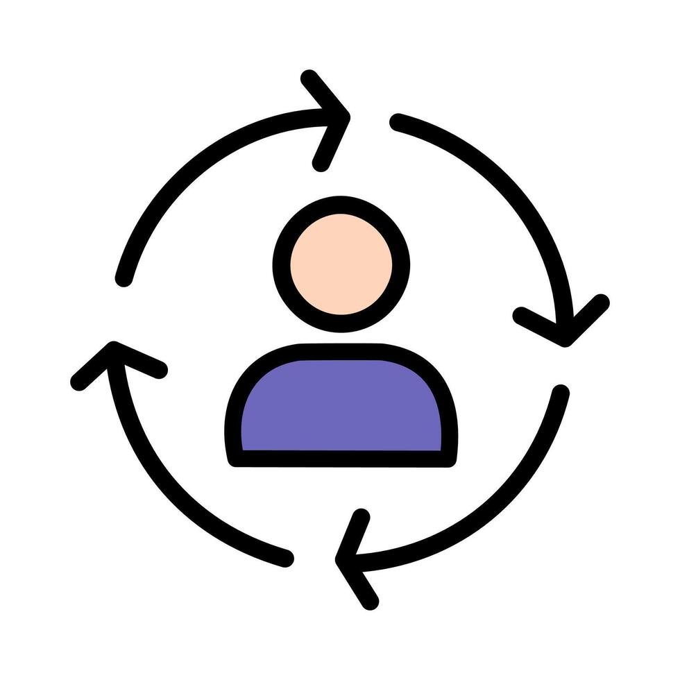 User Profile Switch Icon illustration vector