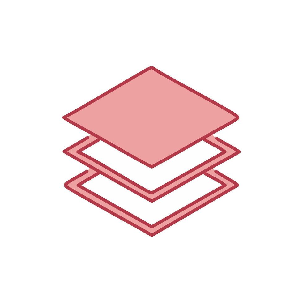 Layers icon isolated on white background for your web and mobile app design, Layers logo concept vector