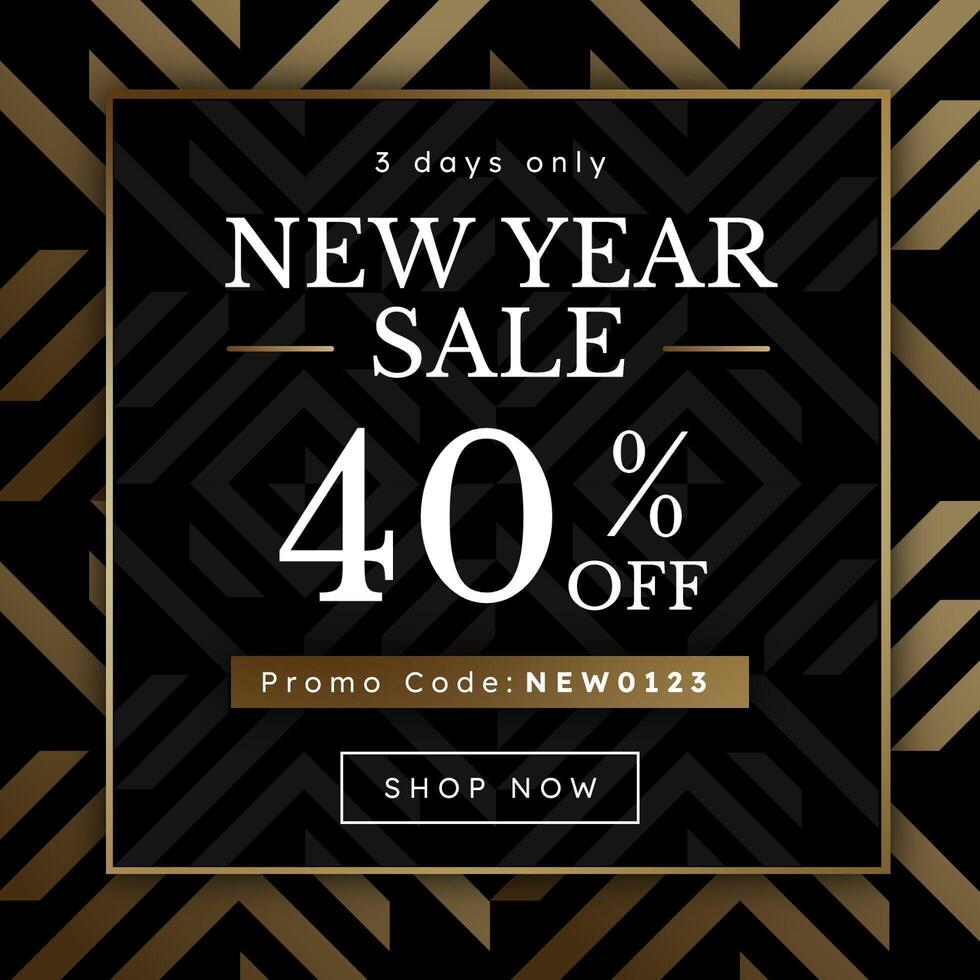 New Year Sale for Instagram Post Template