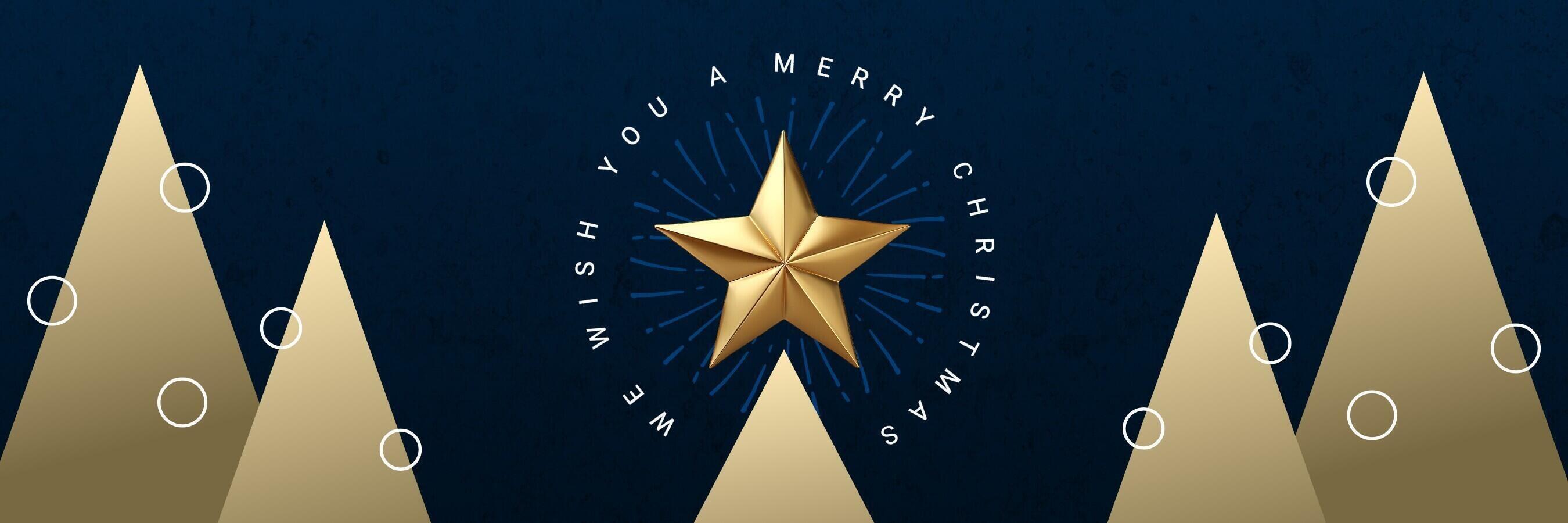 Company Christmas for Twitter Header Template