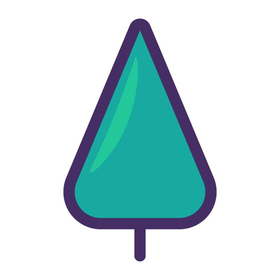 Wastepaper concept icon with pyramidal shape tree element vector