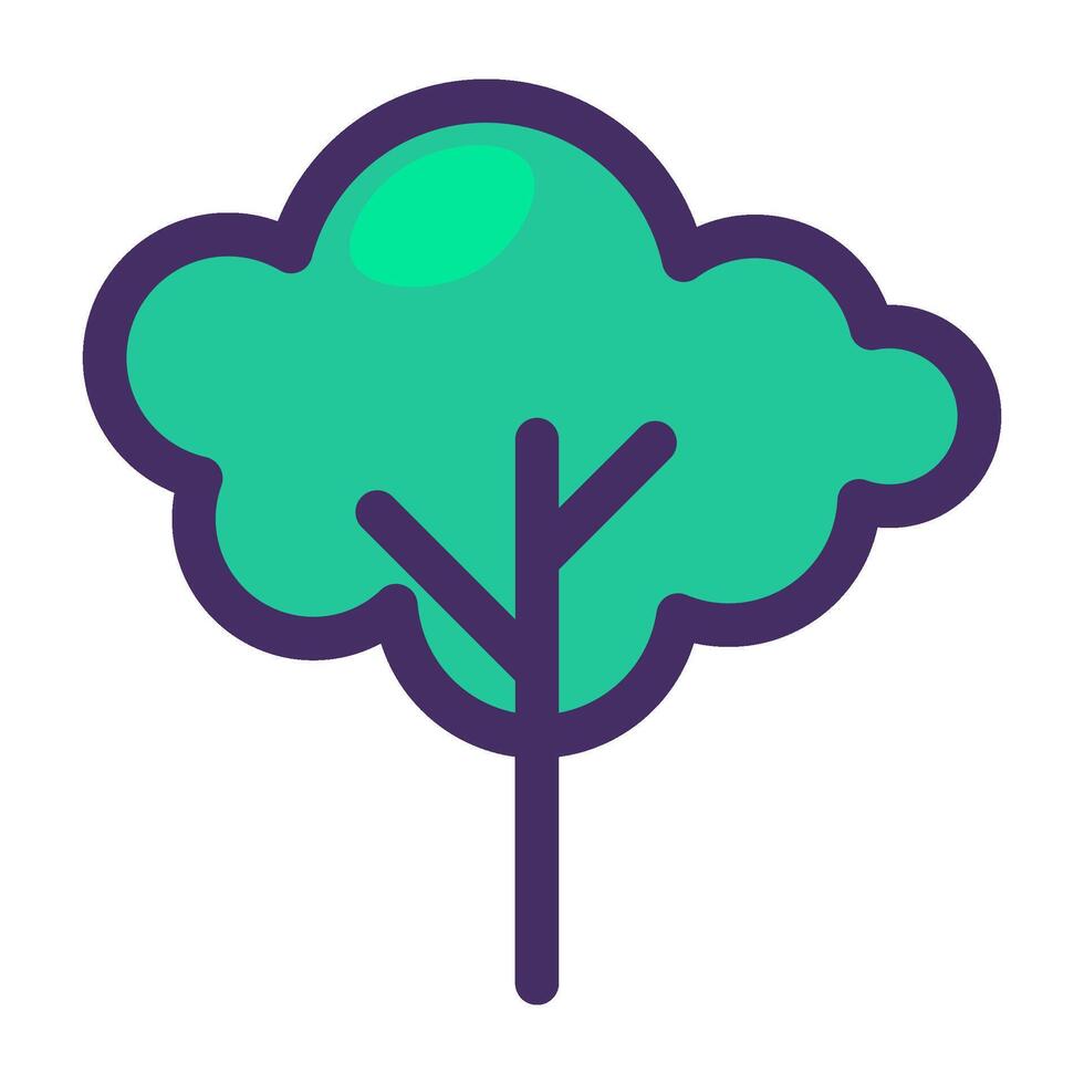 Wastepaper concept icon with an apple tree element vector