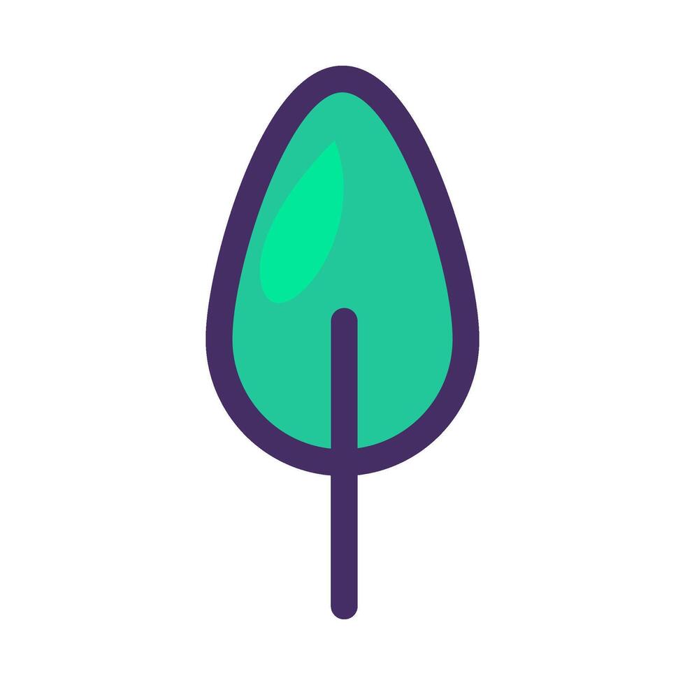 Wastepaper concept icon with cypress tree element vector