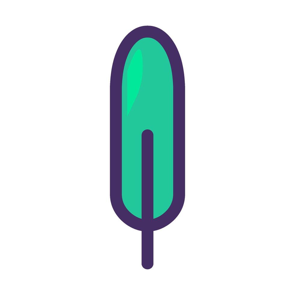 Wastepaper concept icon with a columnar crown tree element vector