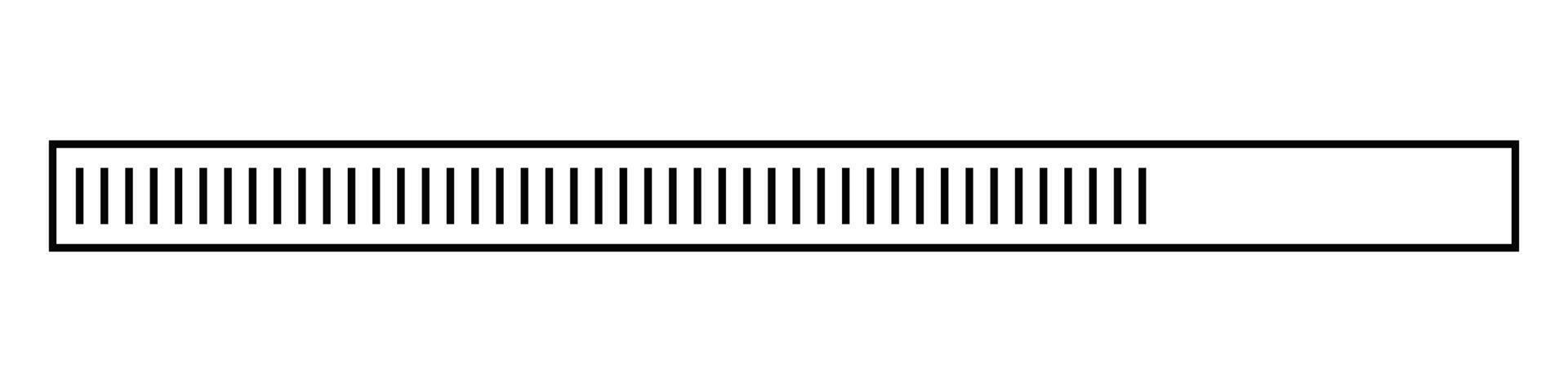 Loading progress bar. Simple loading bar. Progress bar. Data loading bar. illustration vector