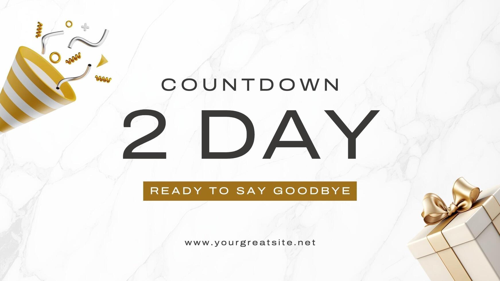 Countdown New Year X Post template