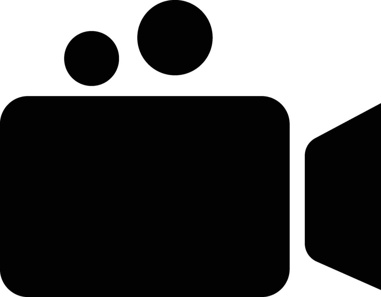 Recording icon. Camera Recording Filmmaking Movie Production Cinema Broadcast Icon vector