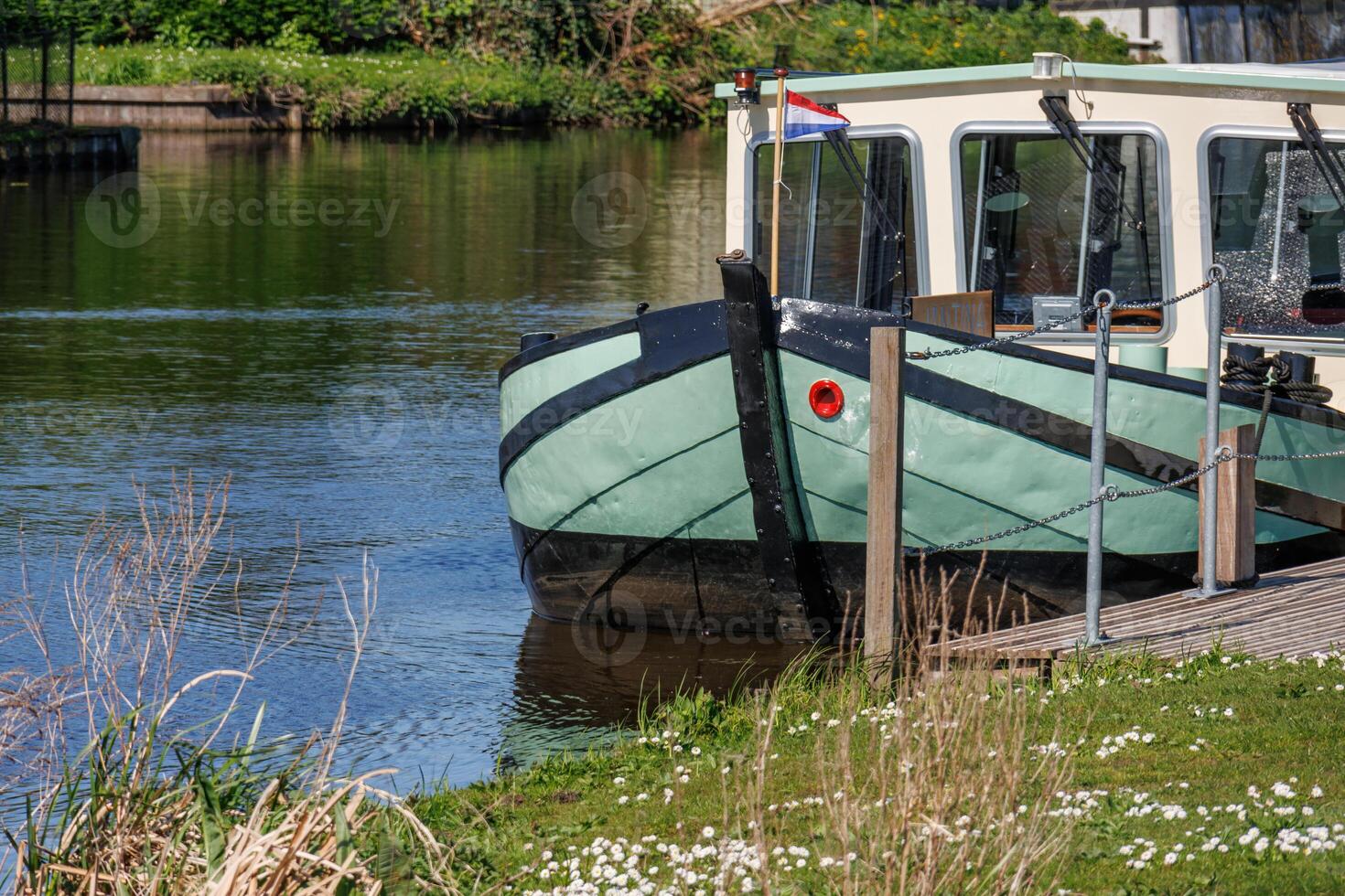A boat on the water photo