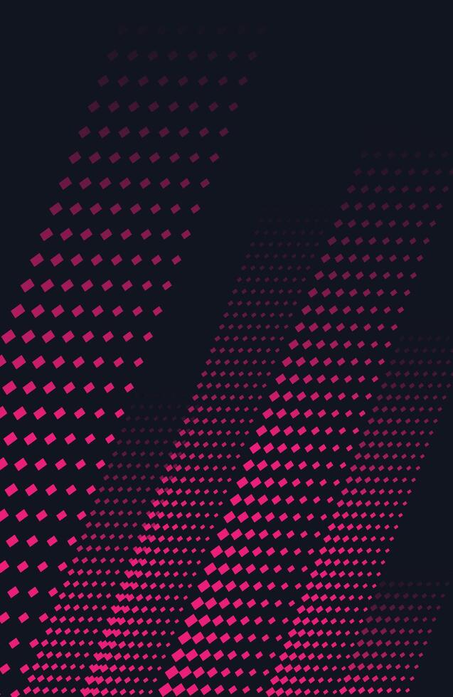 Black and pink stripes abstract background with dots halftone effect modern design illustration template graphic elements vector