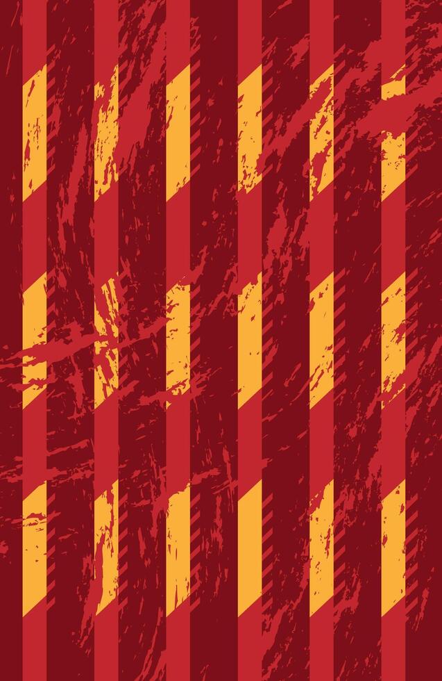 Red and yellow abstract background with grunge texture and modern design illustration template for sports uniform vector