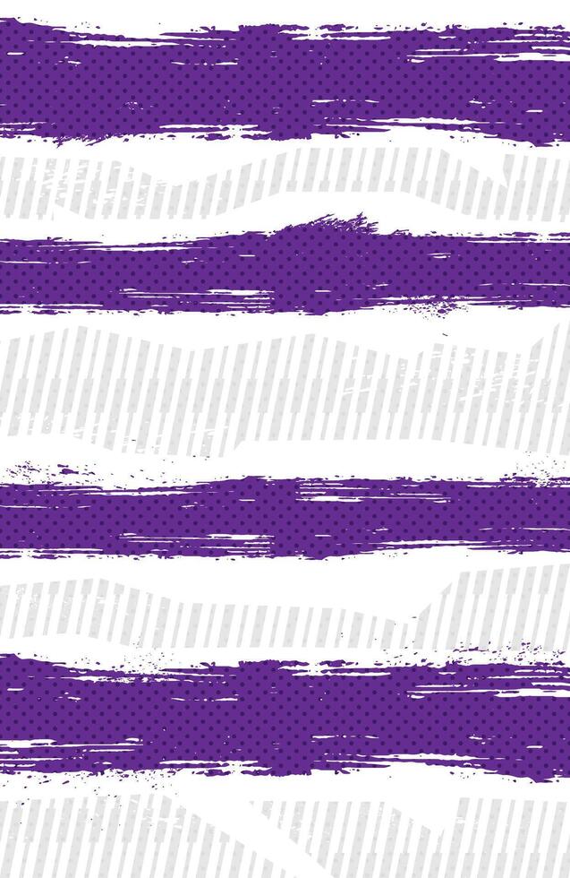 White and purple abstract grunge texture background and modern design illustration template for sports uniform vector