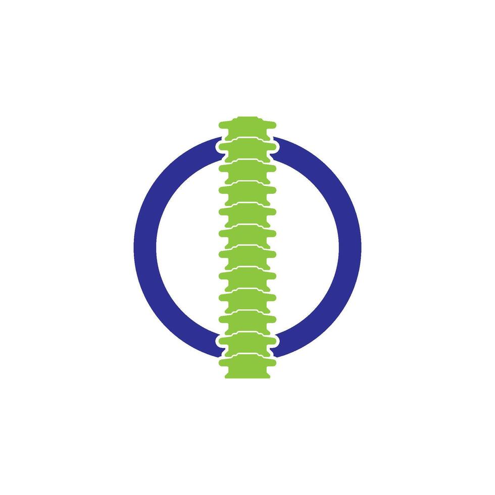 A green and blue logo for a company vector