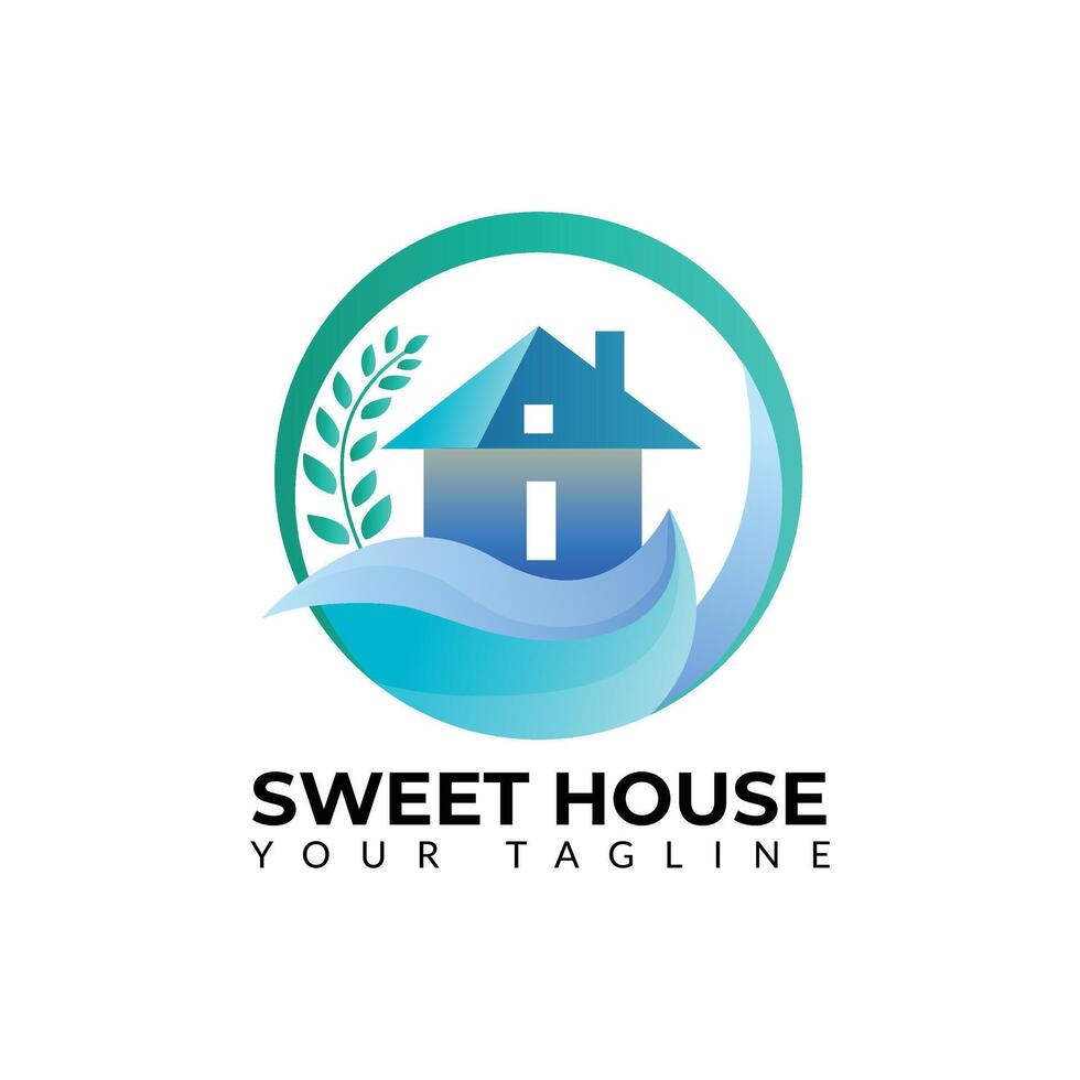 Sweet Home Logo Design vector