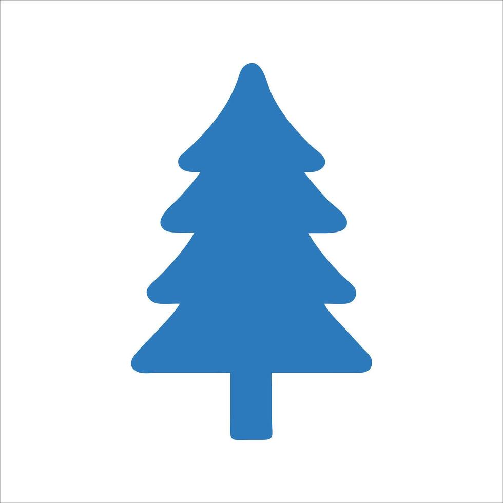 Tree icon. Celebrate tree icon vector