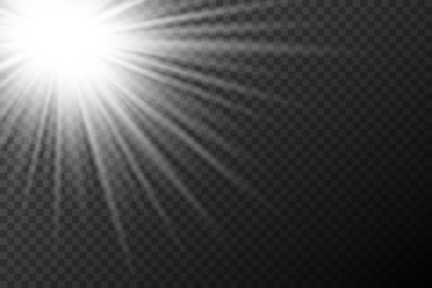 a bright light shining on background vector
