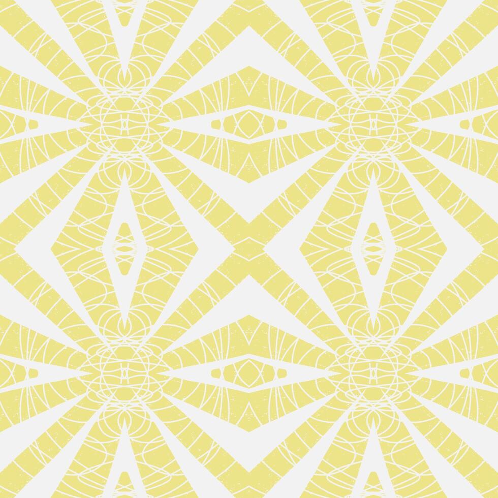 a yellow and white geometric pattern vector