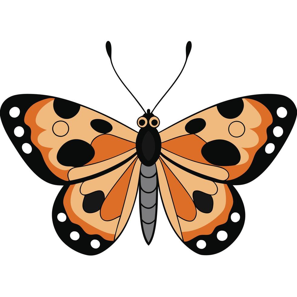 Butterfly clip art vector