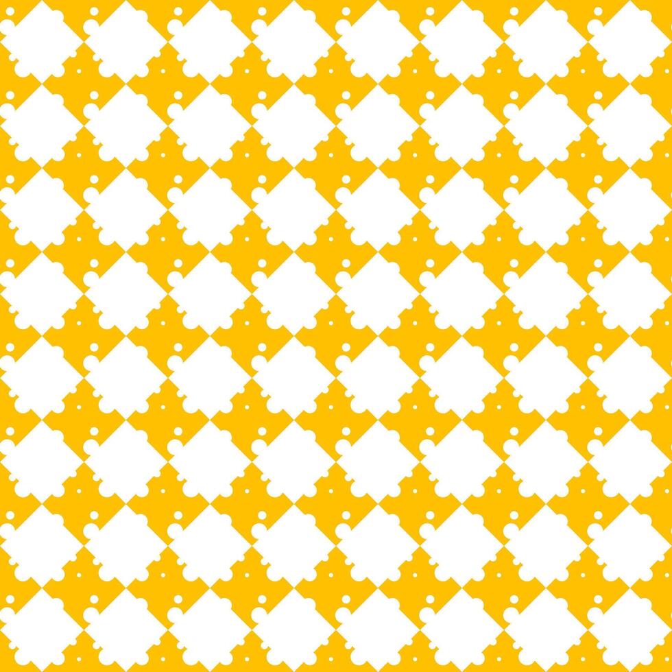 Geometric seamless cheese pattern on white background vector