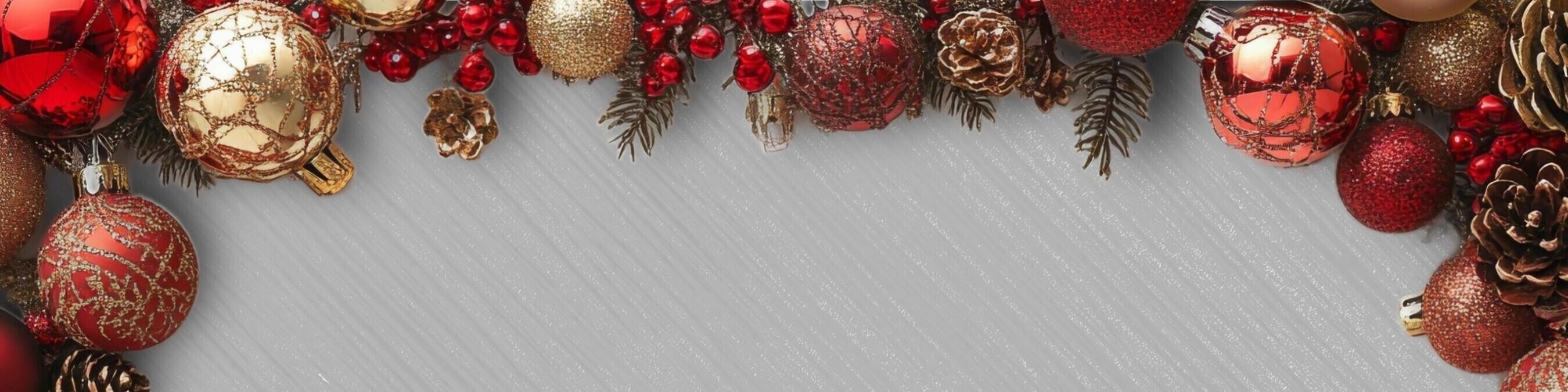 Christmas Background Linkedin Cover template