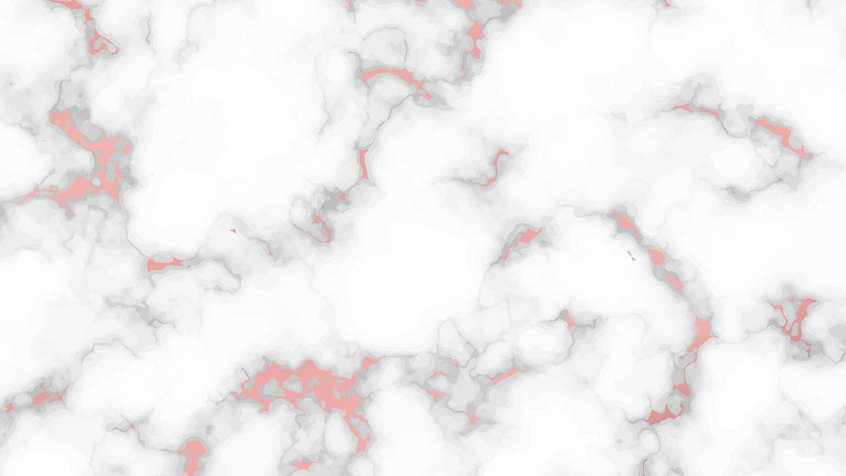 Rose gold marble texture background vector