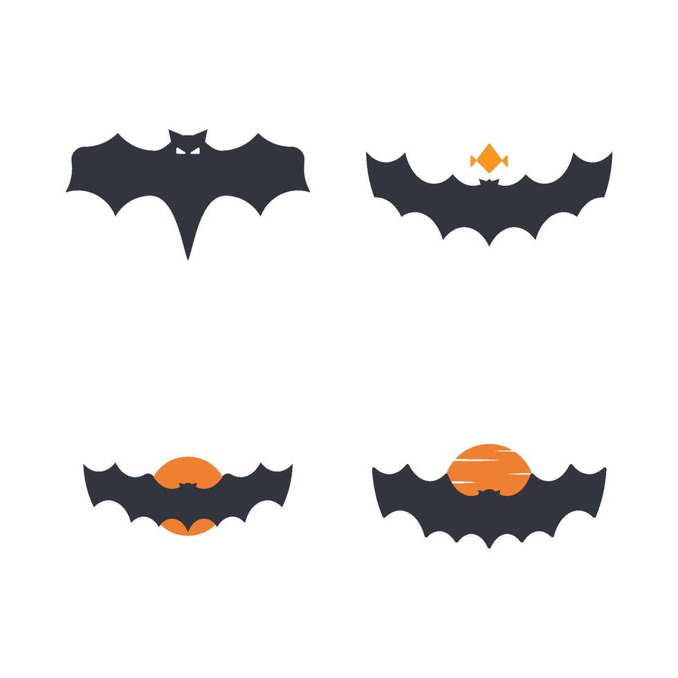 Bat Logo Template Icon vector