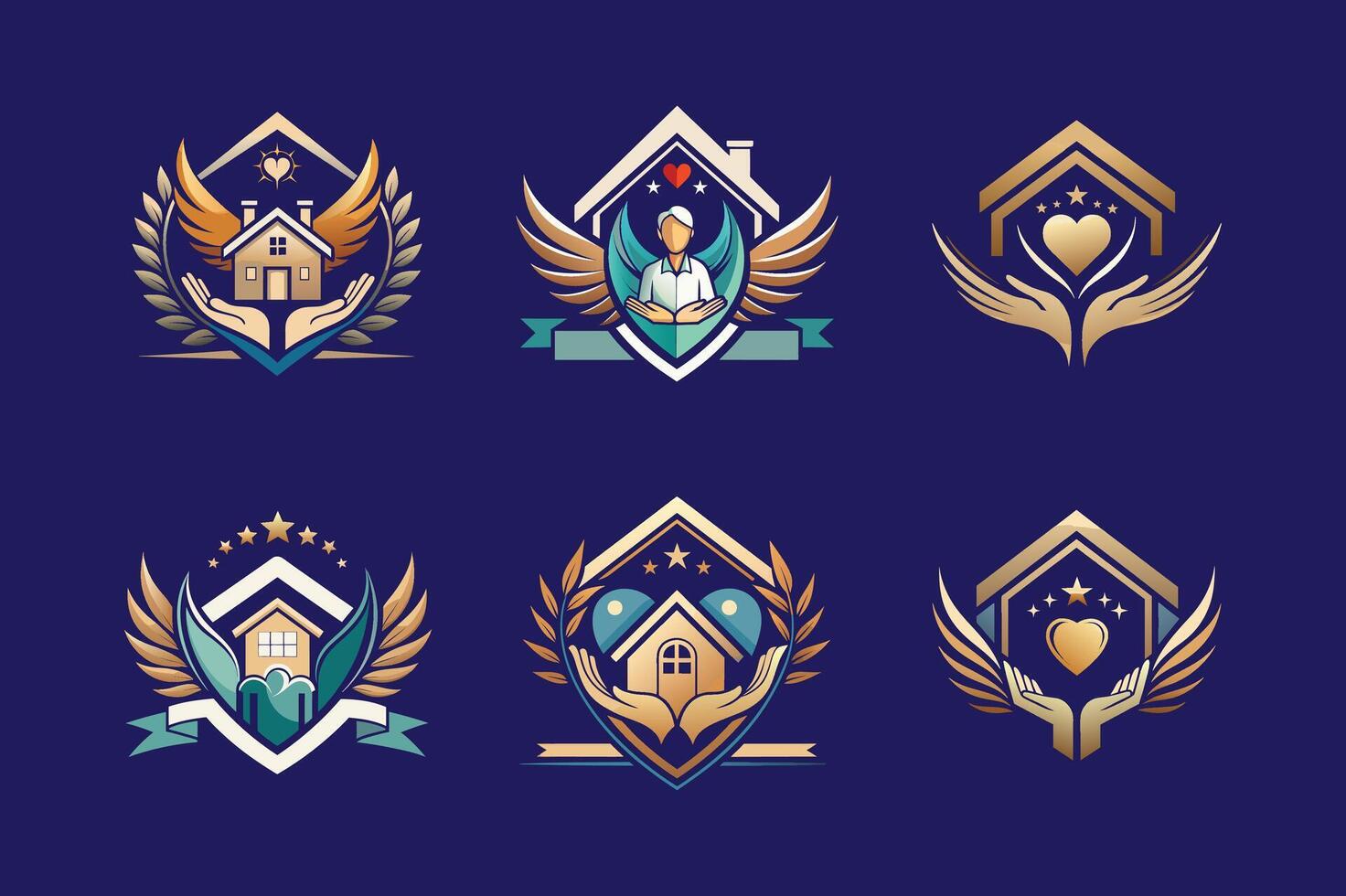 a Home Care logo vector