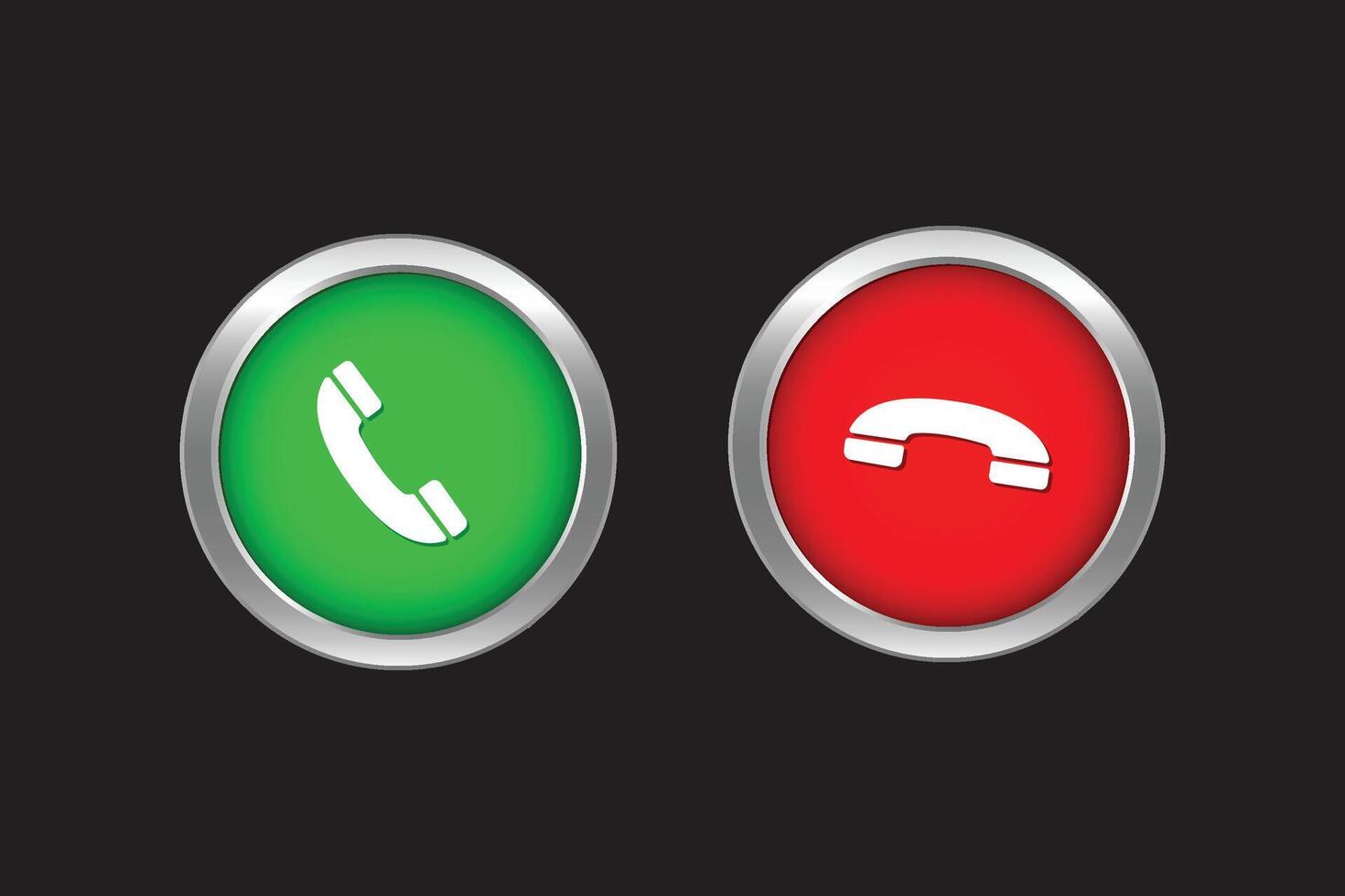 phone call icon design vector