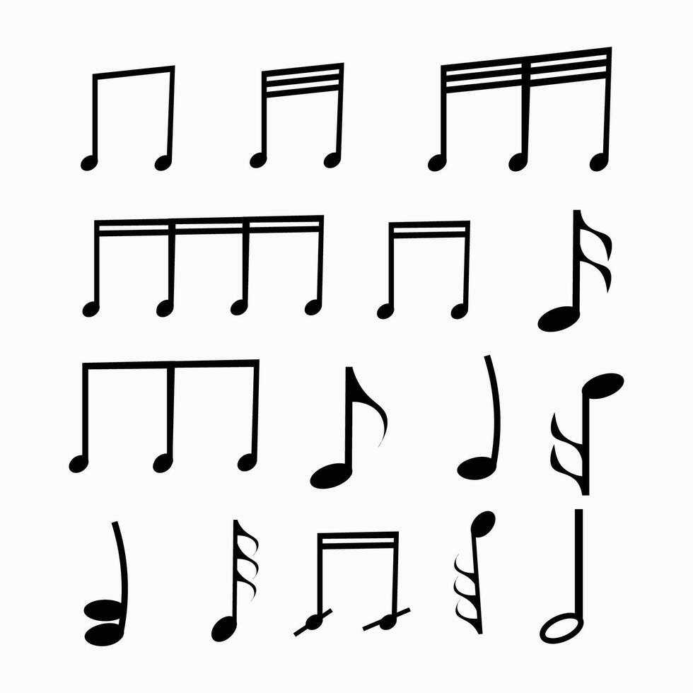 A Beginner s Journey into Music Notation vector
